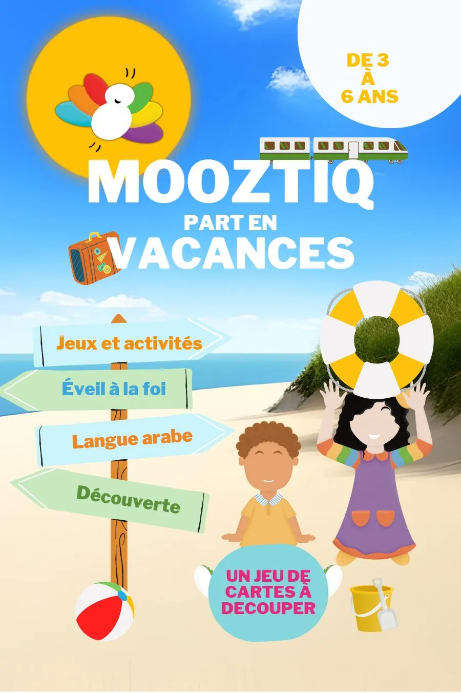 Page 1 de « Mooztiq part en vacances »