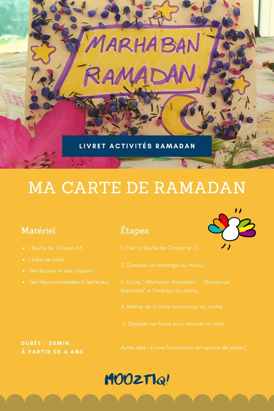 Page 3 de « Mon livret de 7 activités de Ramadan »