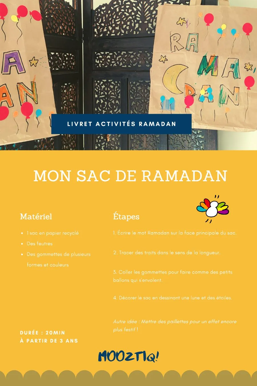 Page 5 de « Mon livret de 7 activités de Ramadan »