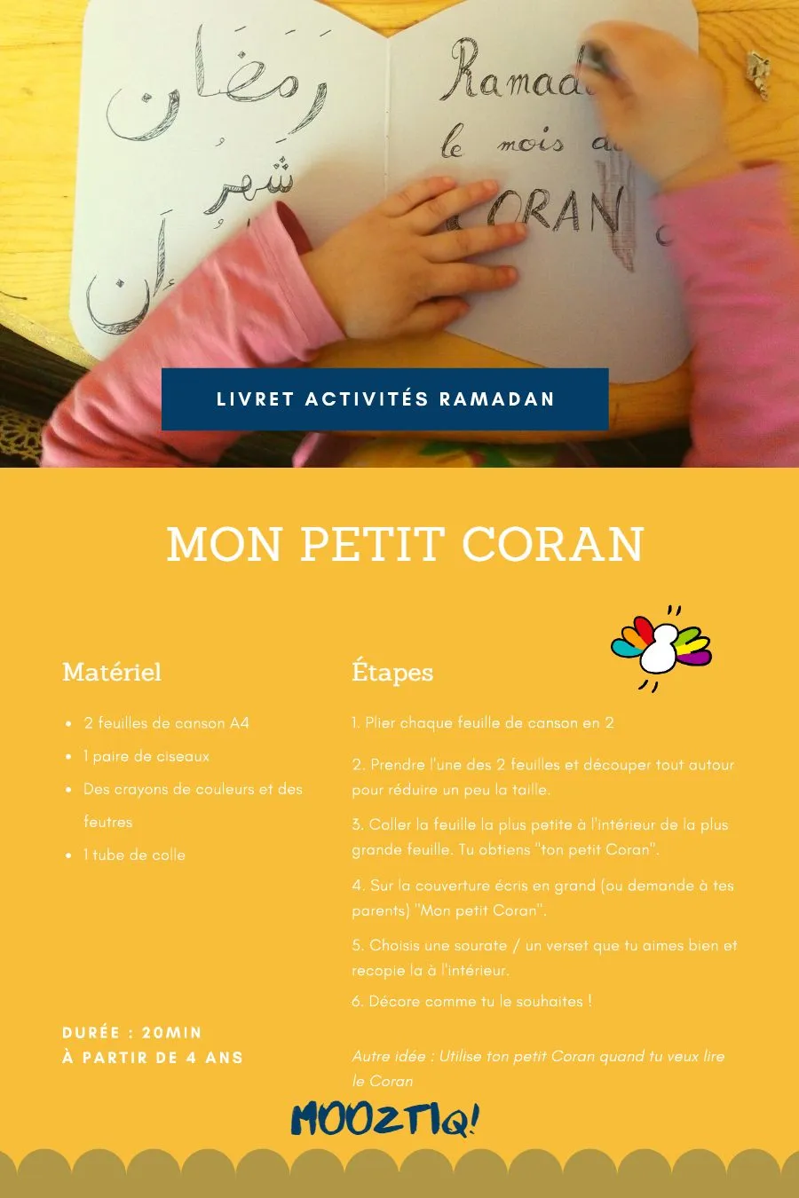 Page 8 de « Mon livret de 7 activités de Ramadan »