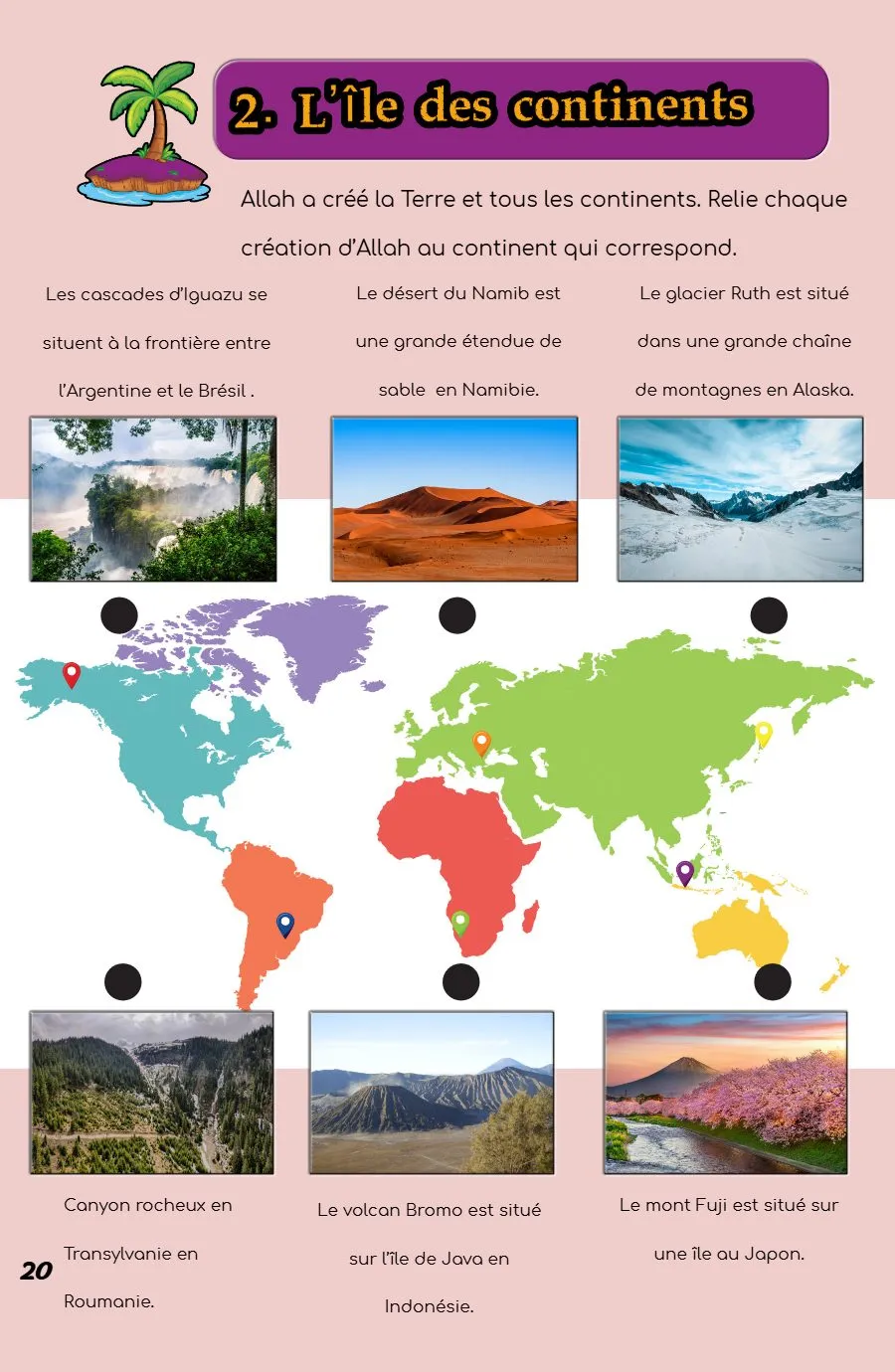 Page 20 du magazine, La chasse au trésor, Magazine Mooztiq n°3