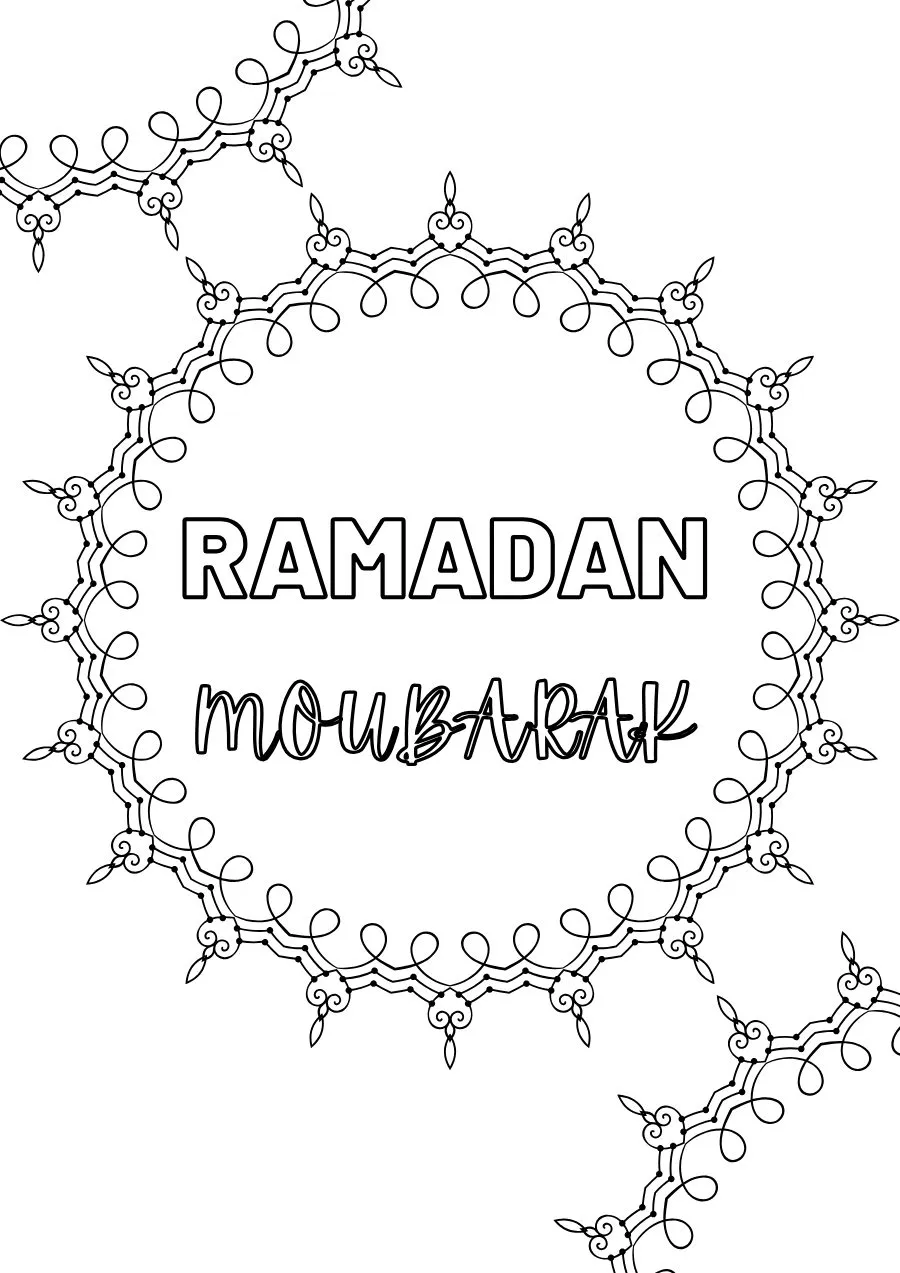 Page 21 du livret, Les mots du Ramadan, Cahier d'activités Ramadan 2023