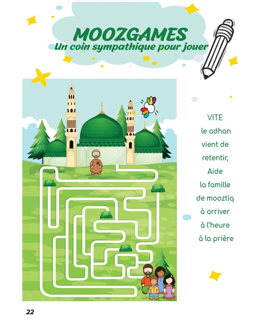 Page 22 du magazine, Moozgames, Magazine Mooztiq n°1