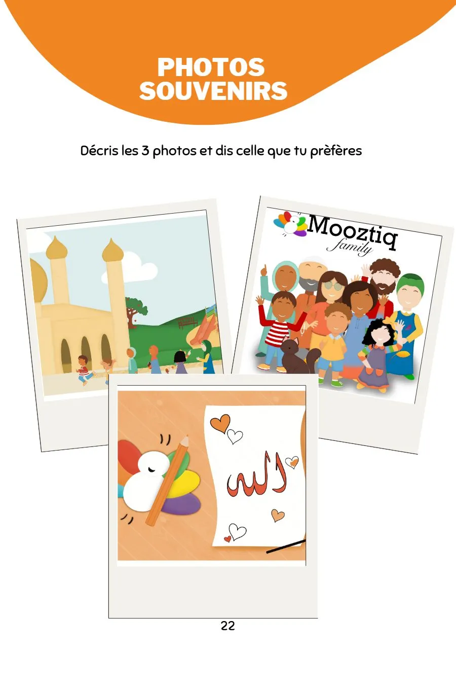 Page 24 du livret, Photos souvenirs, Mooztiq part en vacances