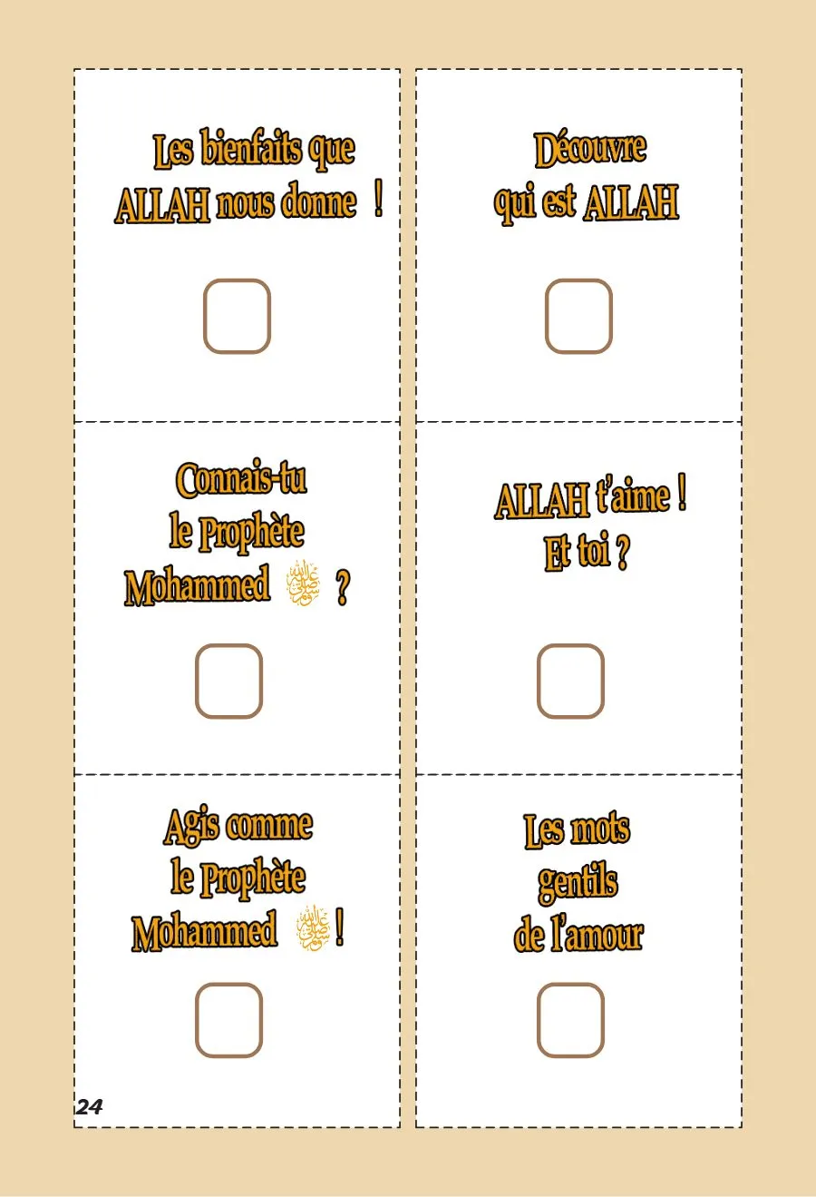Page 24 du magazine, Chasse au trésor, Magazine Mooztiq n°2
