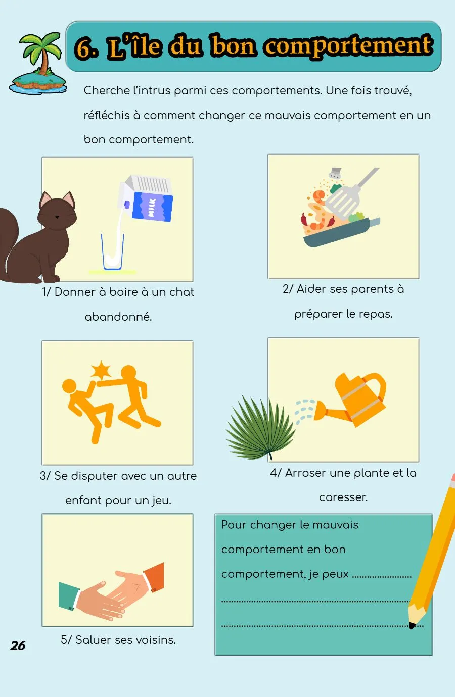 Page 26 du magazine, La chasse au trésor, Magazine Mooztiq n°3